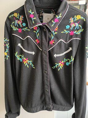 Double D Ranch embroidered jacket